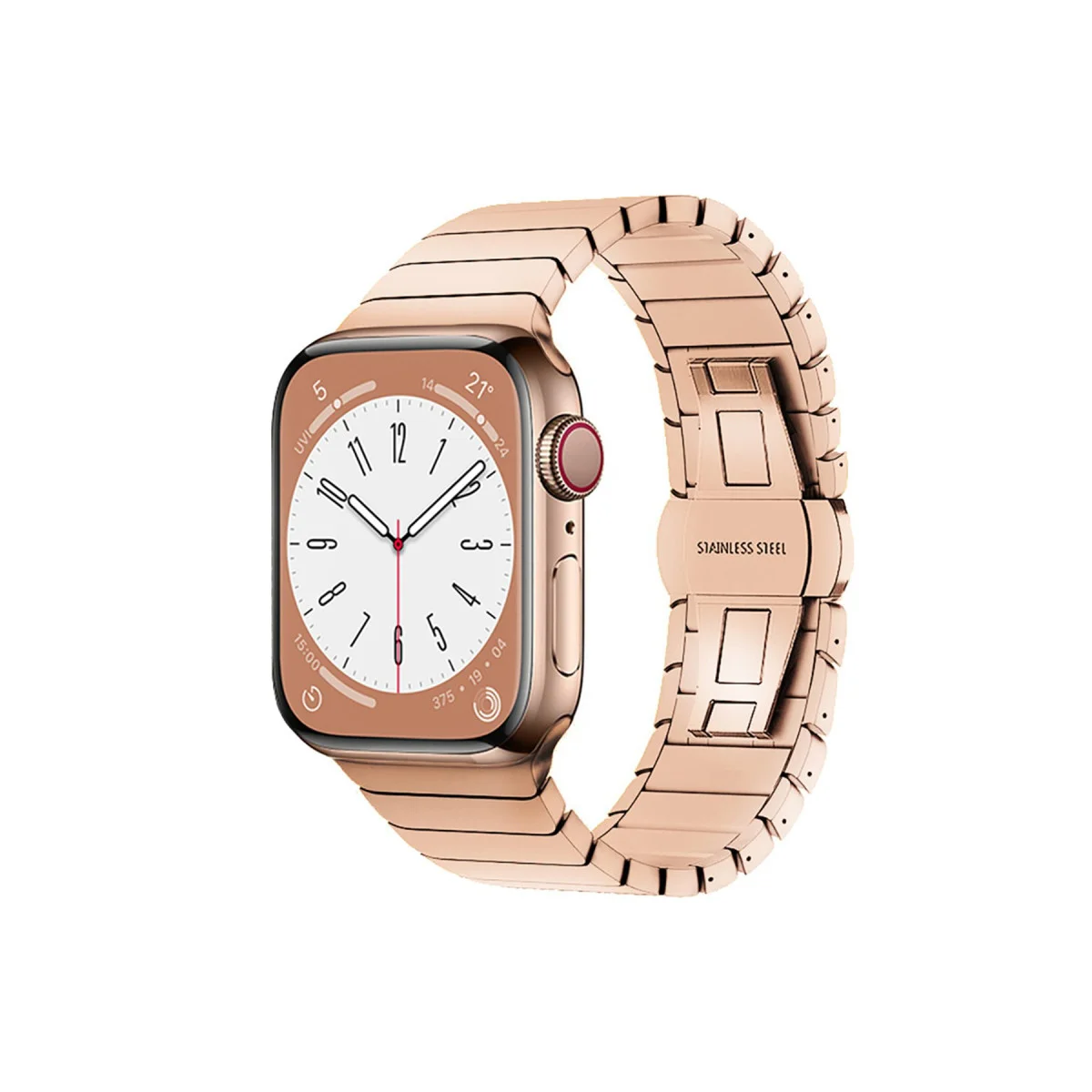 Watch 38mm KR413 Fine Steel Kordon - Rose