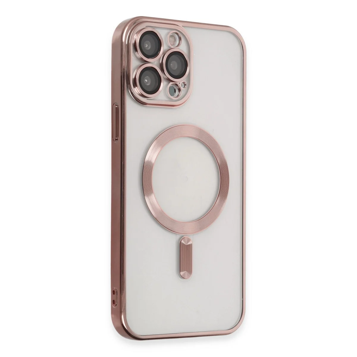 iPhone 15 Pro Kılıf Kross Magneticsafe Kapak - Rose