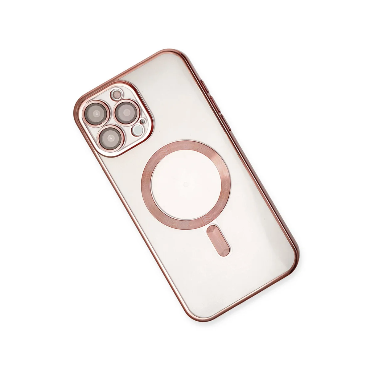 iPhone 15 Pro Kılıf Kross Magneticsafe Kapak - Rose