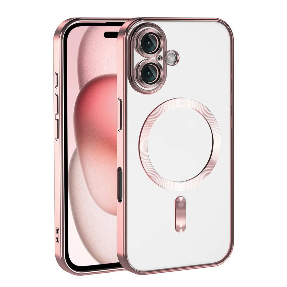 iPhone 17 Kross Magneticsafe Kapak - Rose
