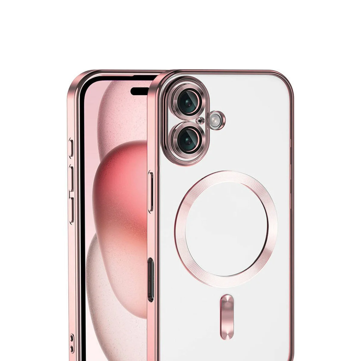 iPhone 17 Kross Magneticsafe Kapak - Rose