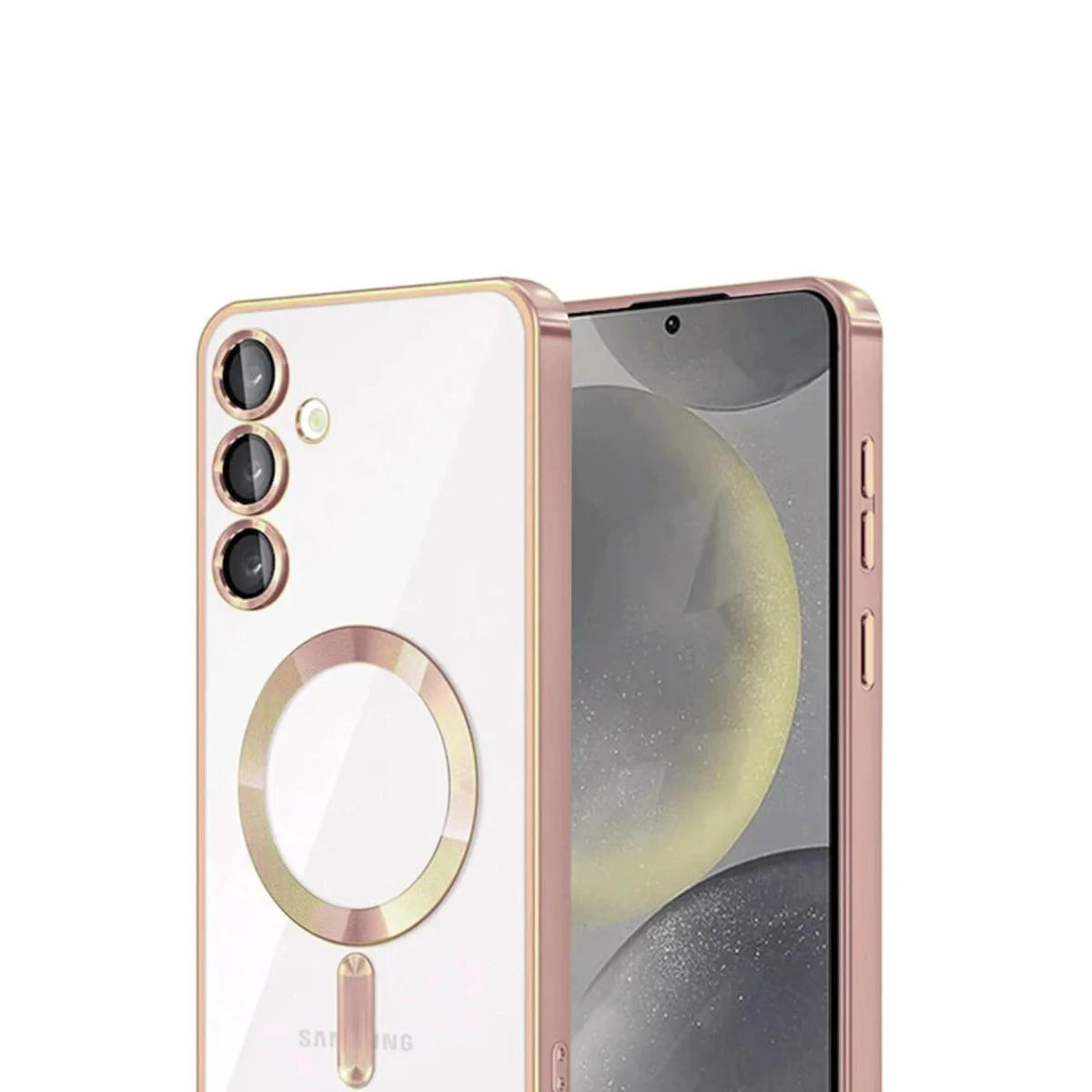 Galaxy A55 5G Kross Magneticsafe Kapak - Rose