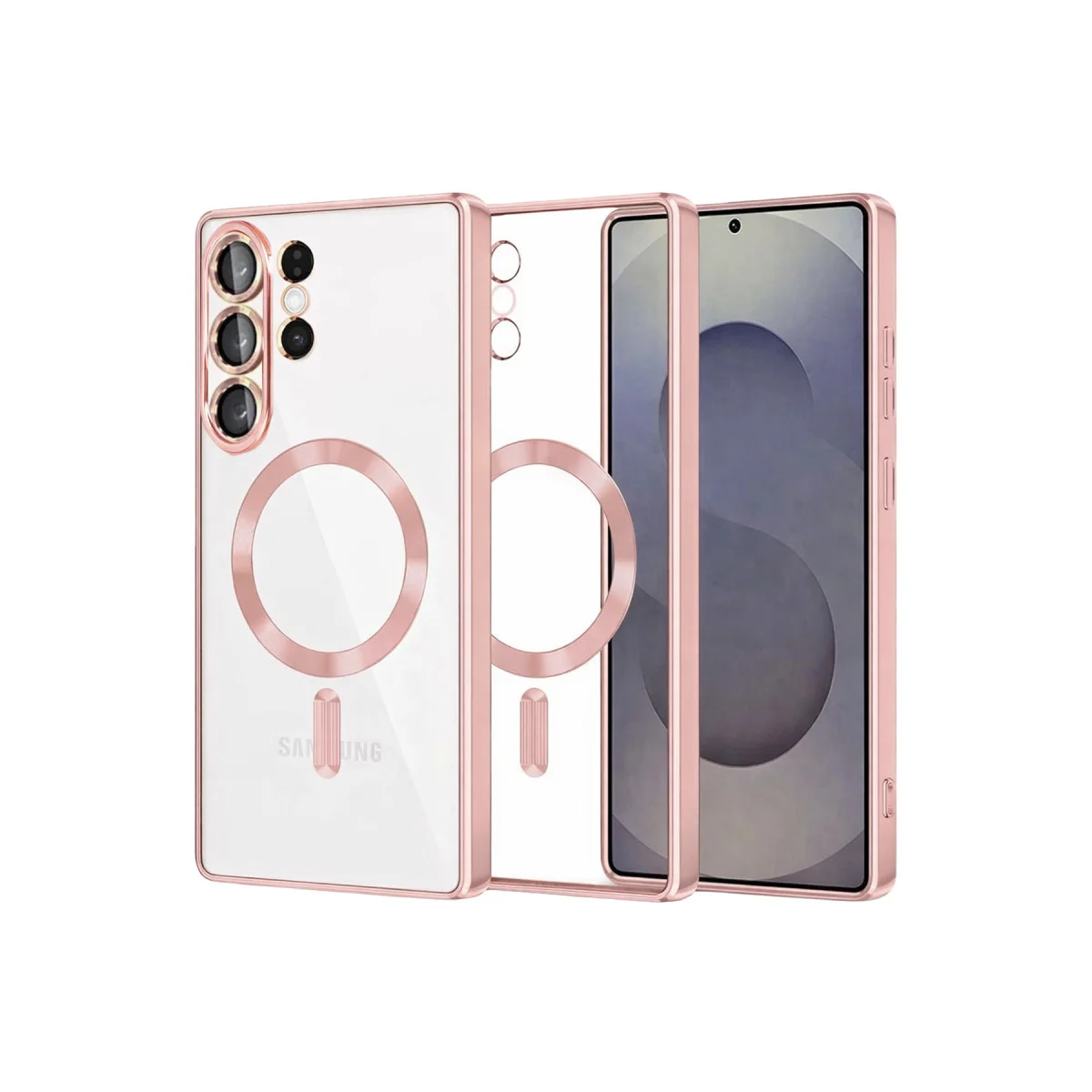 Galaxy S26 Ultra Kross Magneticsafe Kapak - Rose