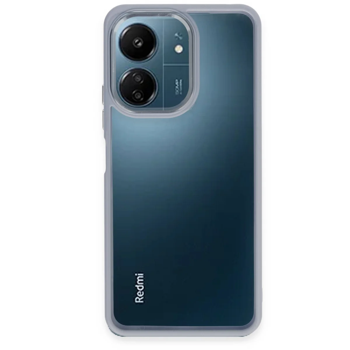 Redmi 13C Kılıf Power Silikon - Sierra Blue