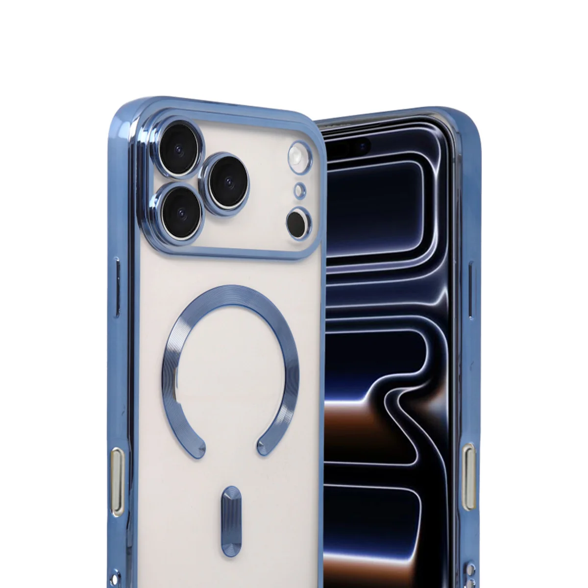 iPhone 17 Pro Kross Magneticsafe Kapak - Sierra Blue