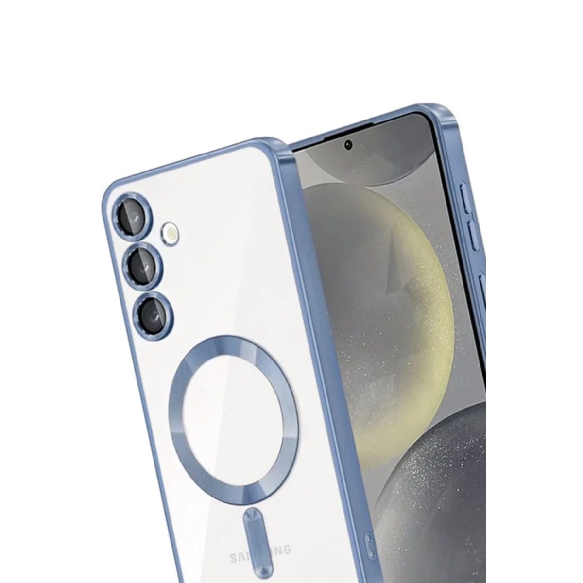 Galaxy A36 Kross Magneticsafe Kapak - Sierra Blue