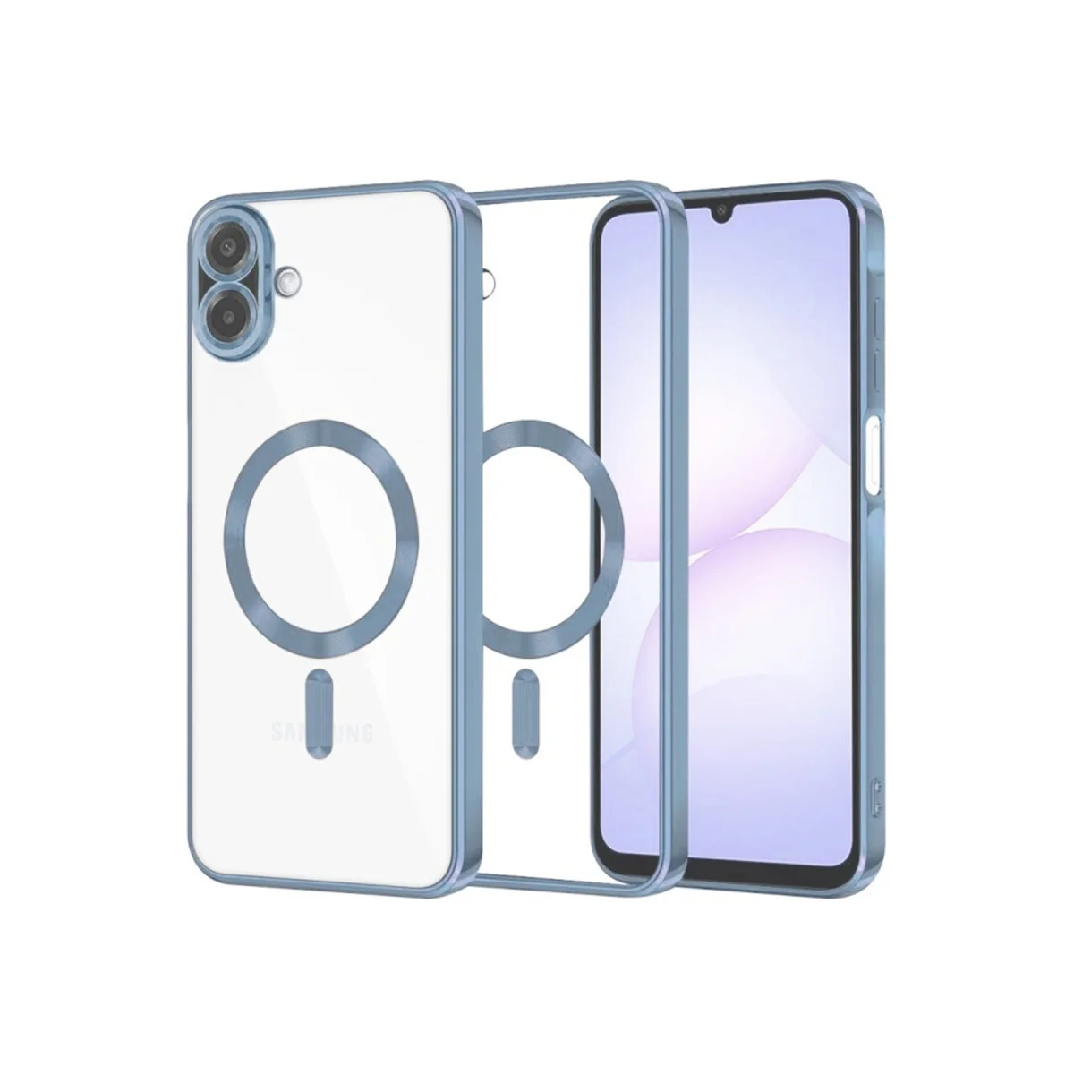 Galaxy A07 4G Kross Magneticsafe Kapak - Sierra Blue