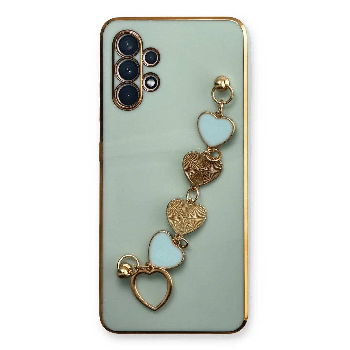 Galaxy A32 Kılıf Esila Silikon - Su Yeşili