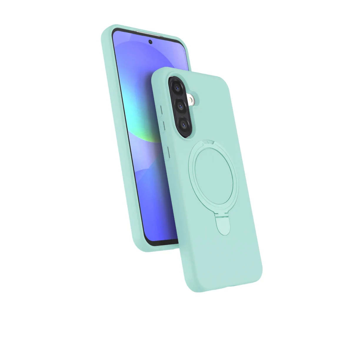 Galaxy A56 Regal Magsafe Standlı Kapak - Su Yeşili