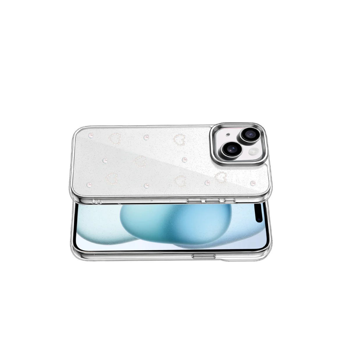 iPhone 14 Fiyonk Desenli Kapak - Desen 10