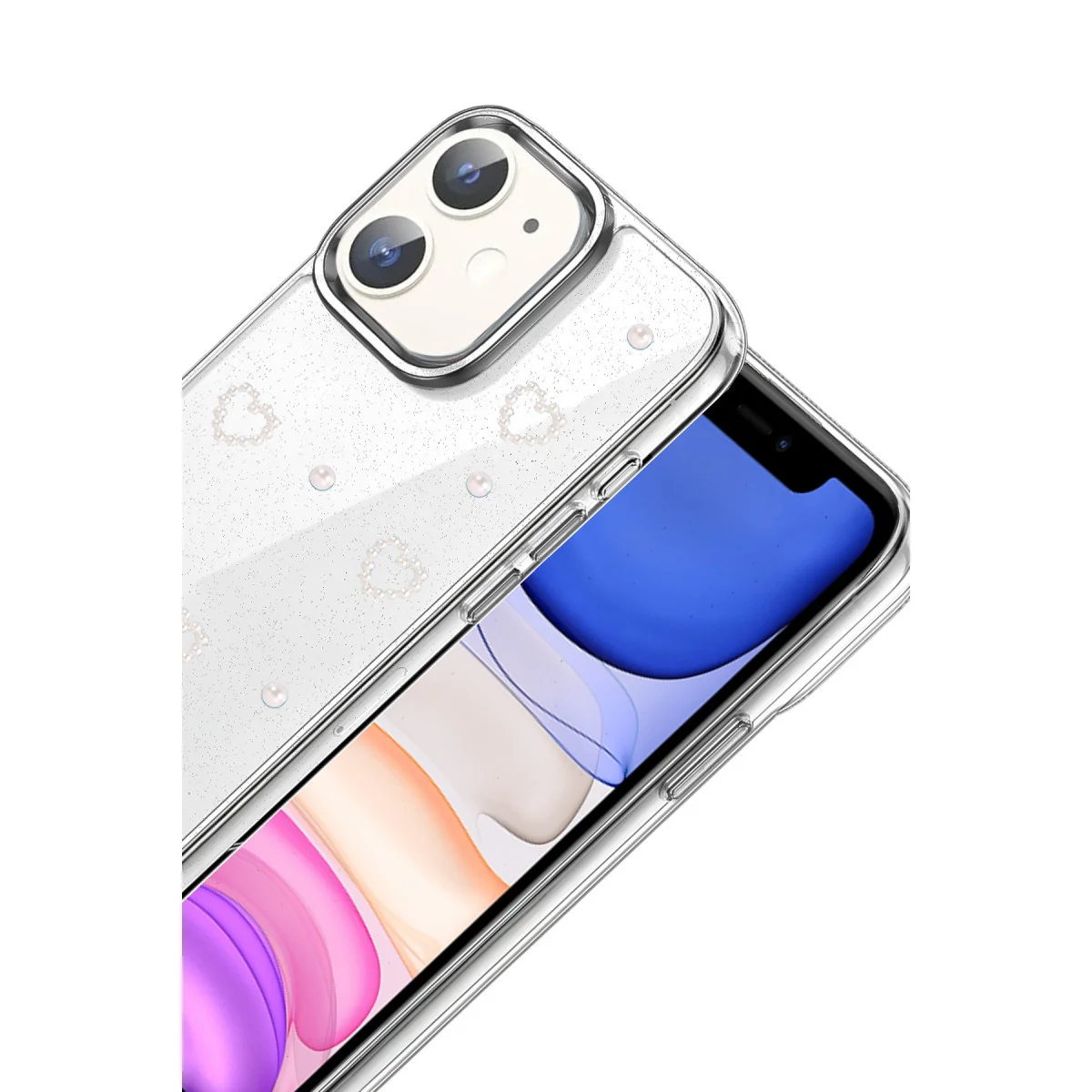 iPhone 12 Fiyonk Desenli Kapak - Desen 10