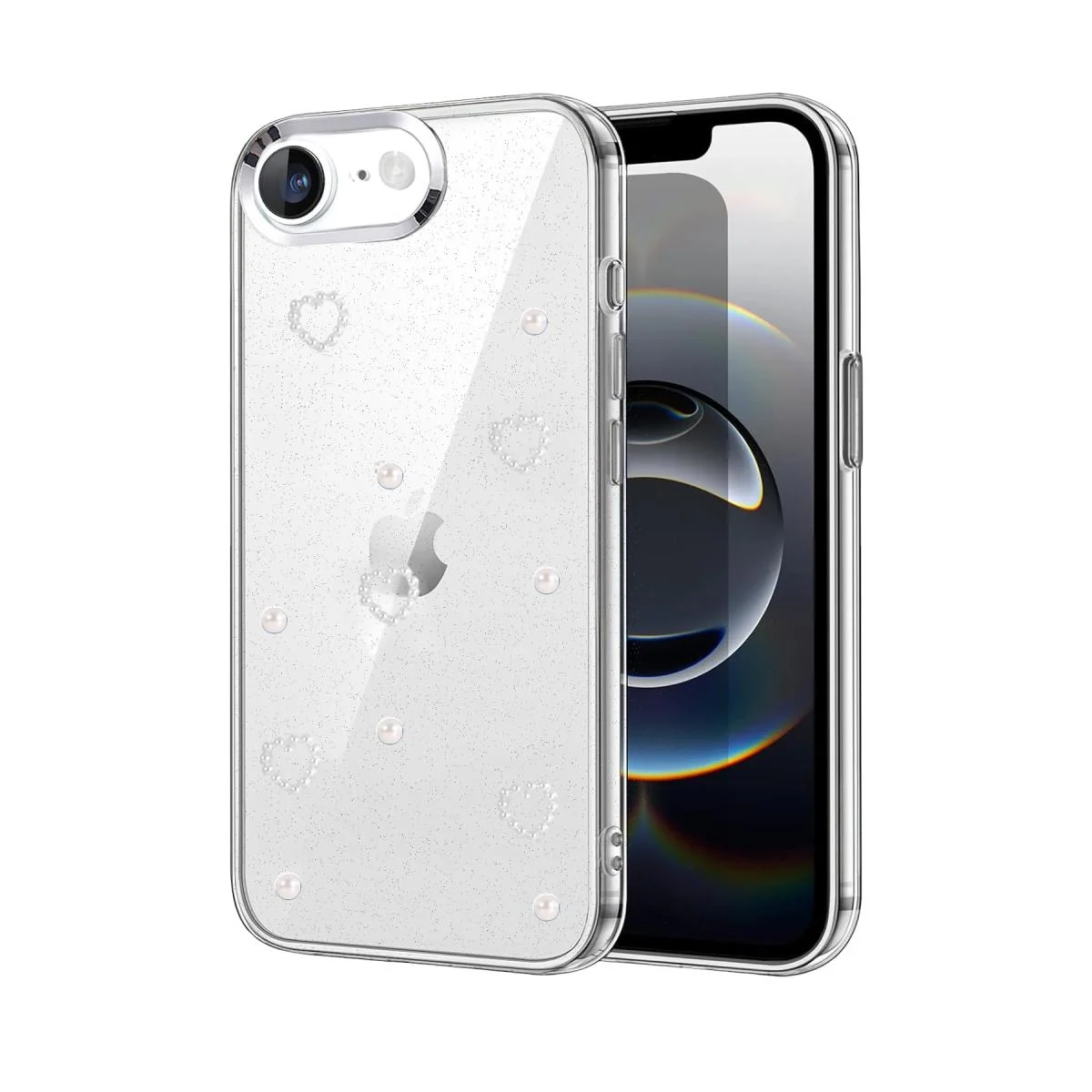 iPhone 16E Fiyonk Desenli Kapak - Desen 10