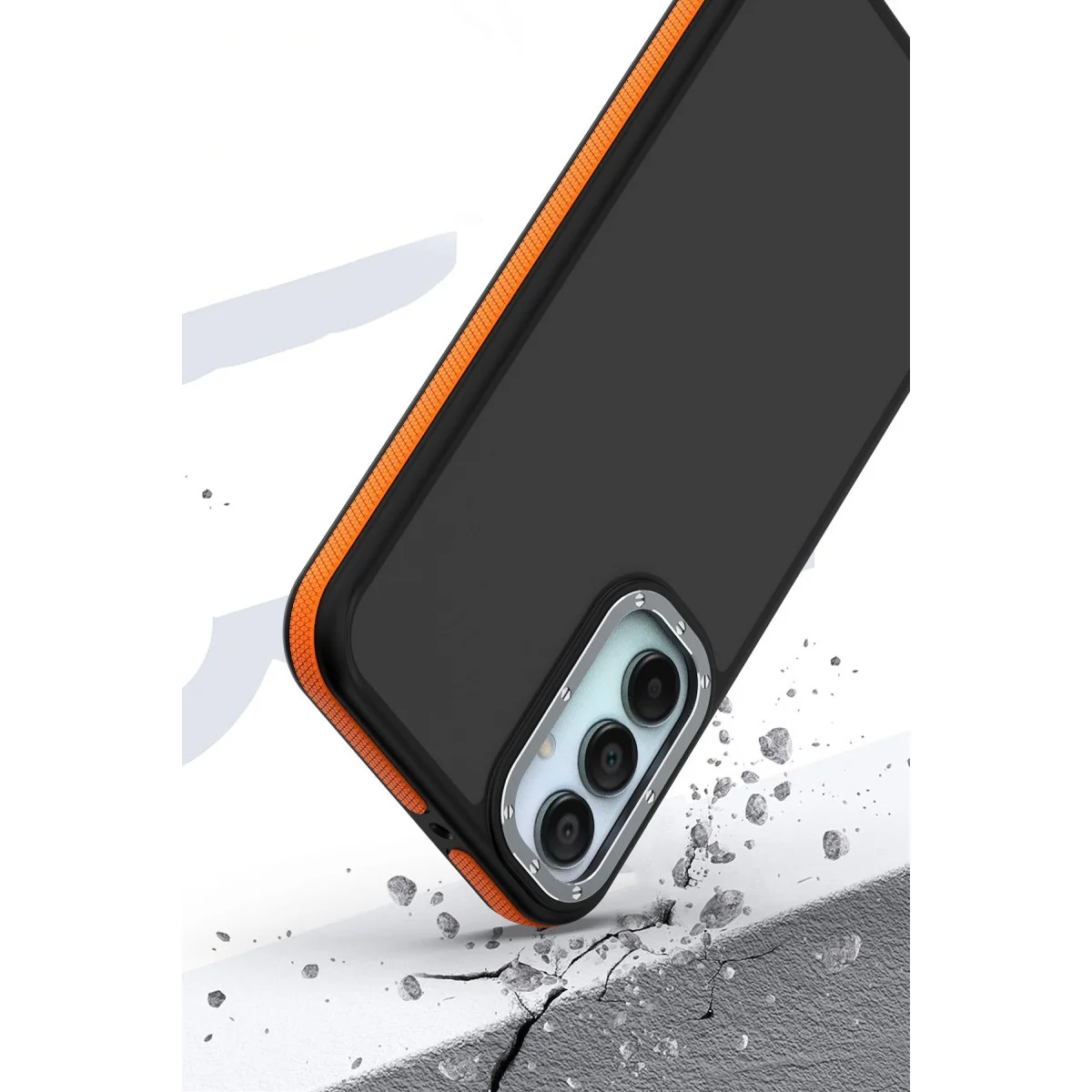 Galaxy A15 4G Harvel Kapak - Titan Gri