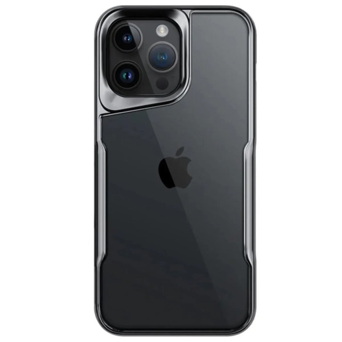 iPhone 14 Pro Max Kılıf Boyi Silikon Kapak - Titan Gri