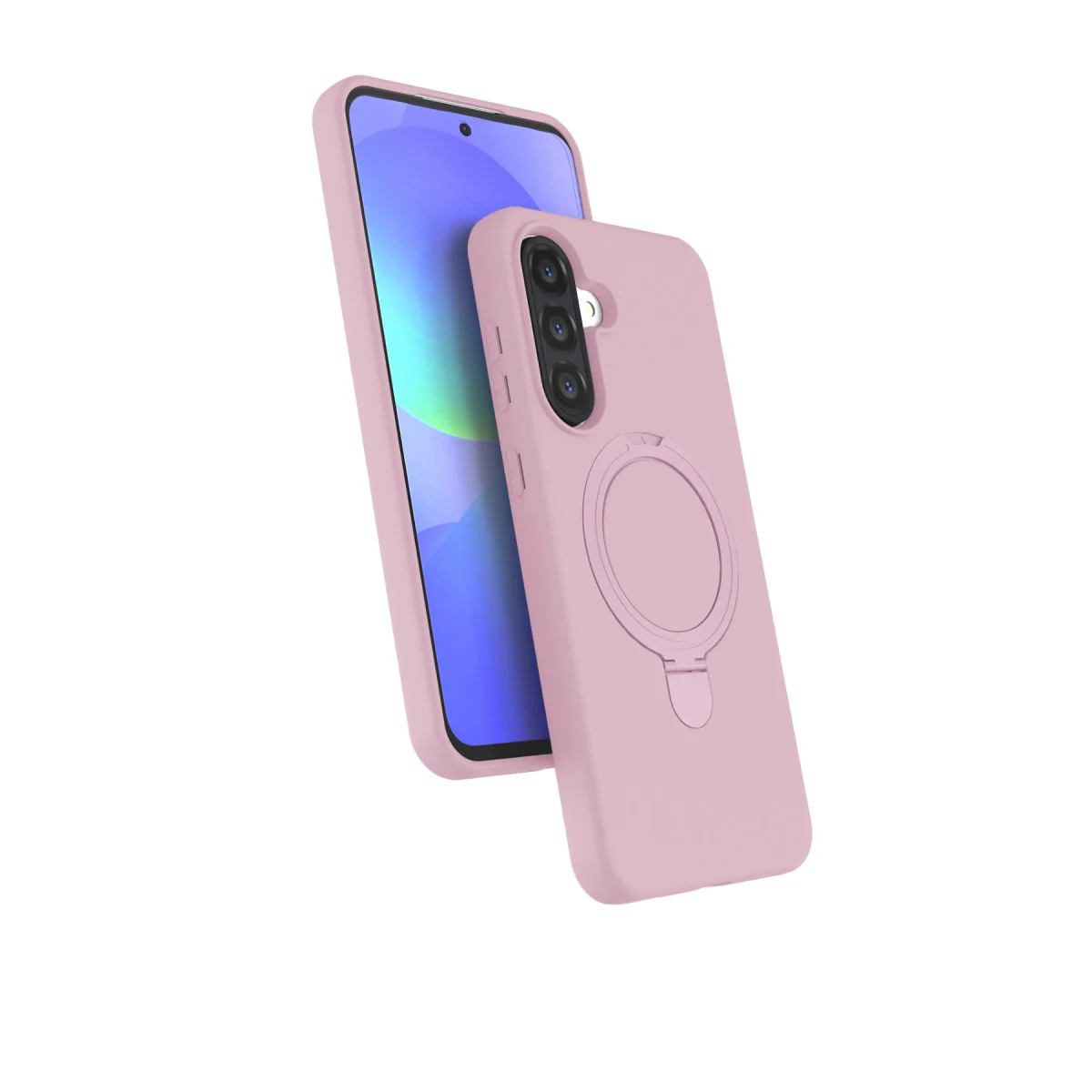 Galaxy A56 Regal Magsafe Standlı Kapak - Açık Pembe