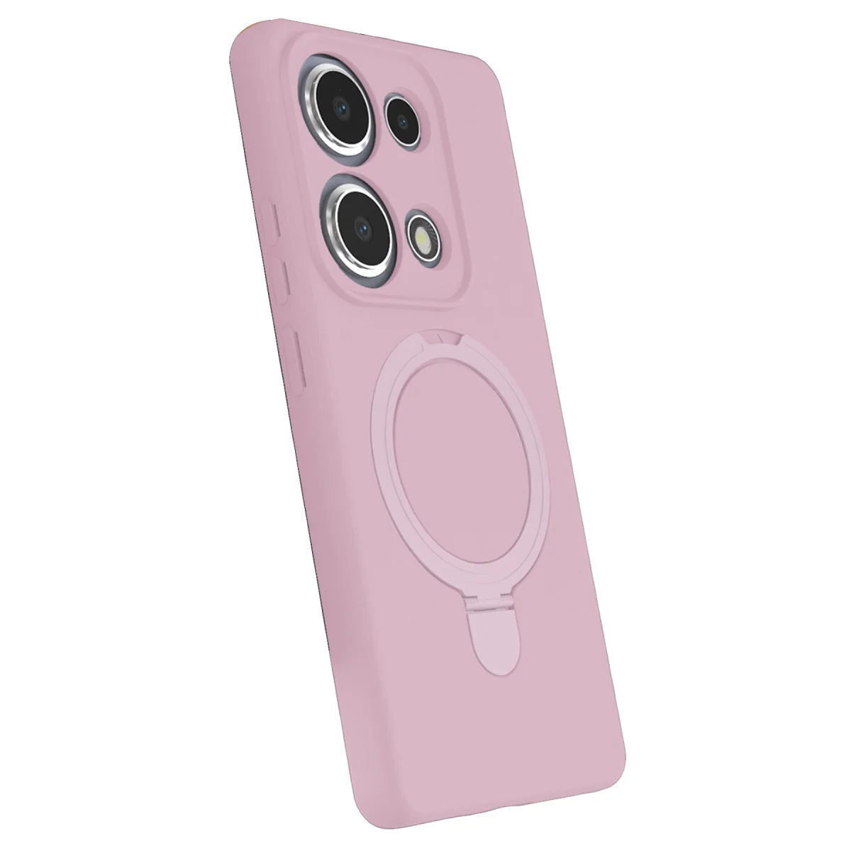 Redmi Note 13 Pro 4G Regal Magsafe Standlı Kapak - Açık Pembe