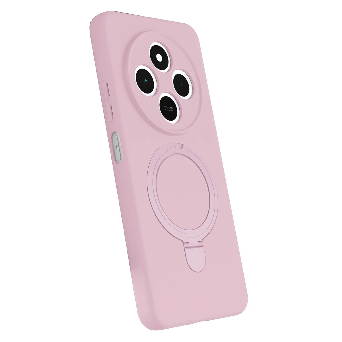 Redmi 14C Regal Magsafe Standlı Kapak - Açık Pembe