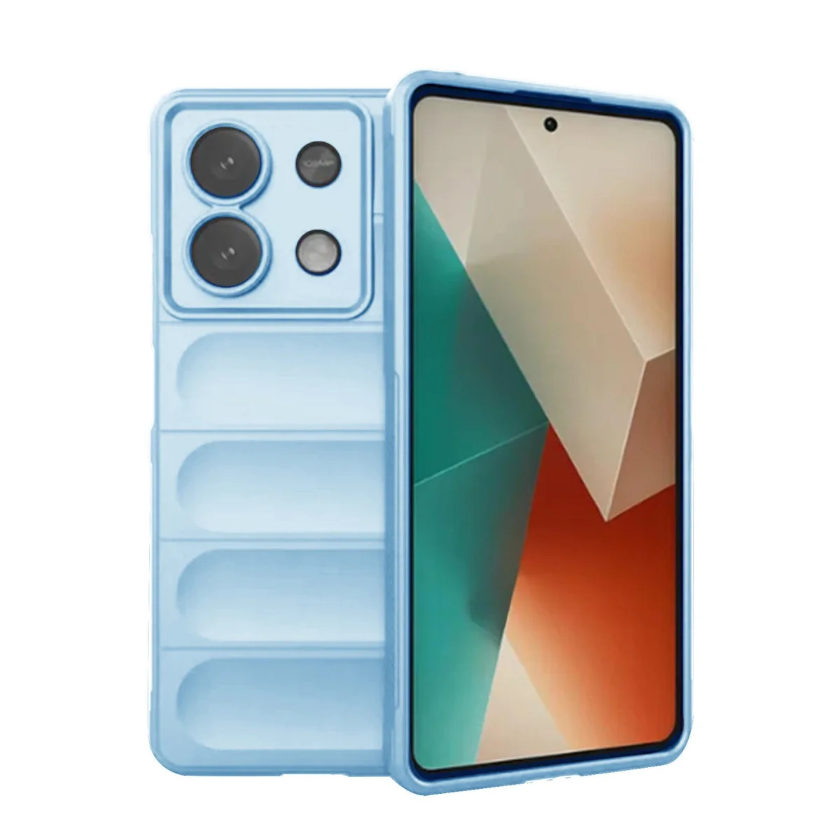 Poco X6 Kılıf Optimum Silikon - Sky Blue