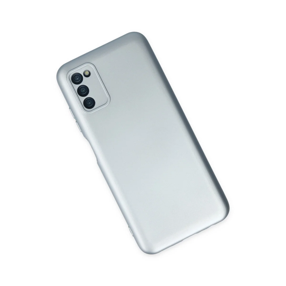Galaxy A03S Kılıf Nano içi Kadife Silikon - Sky Blue