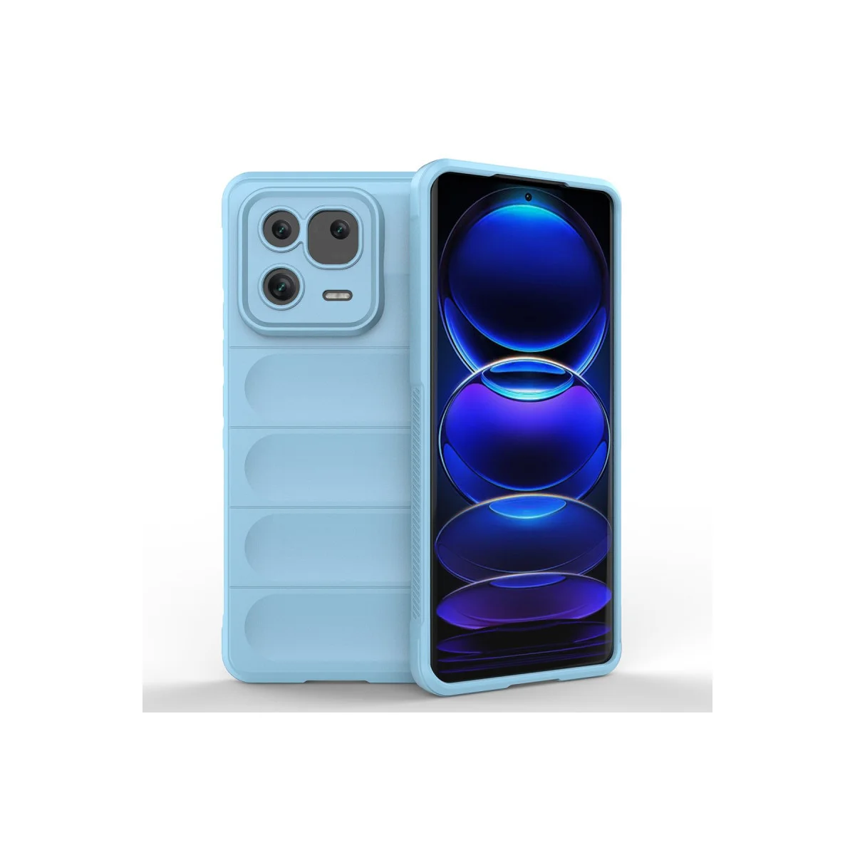Mi 13 Pro Kılıf Optimum Silikon - Sky Blue