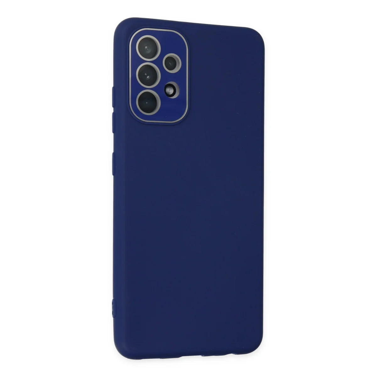 Galaxy A33 5G Kılıf Lansman Glass Kapak - Sky Blue