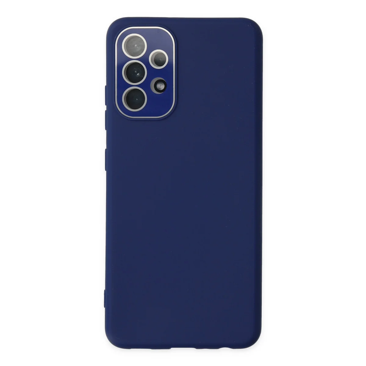 Galaxy A53 5G Kılıf Lansman Glass Kapak - Sky Blue