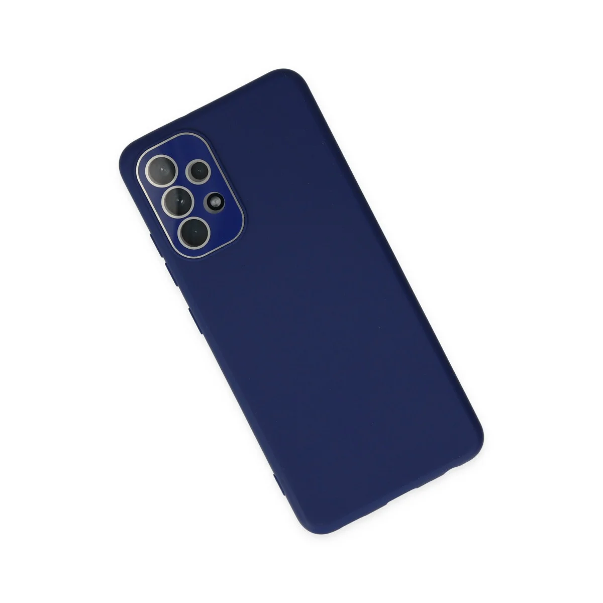 Galaxy A53 5G Kılıf Lansman Glass Kapak - Sky Blue