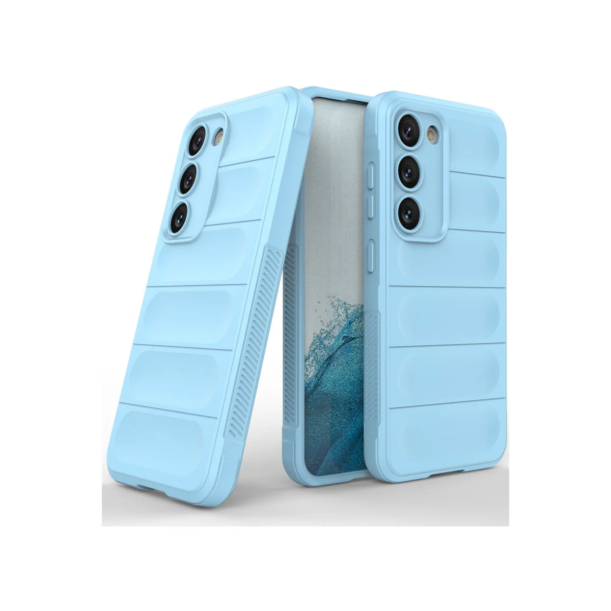 Galaxy S23 Plus Kılıf Optimum Silikon - Sky Blue