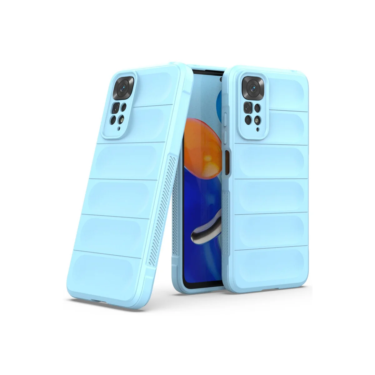 Redmi Note 11 Kılıf Optimum Silikon - Sky Blue