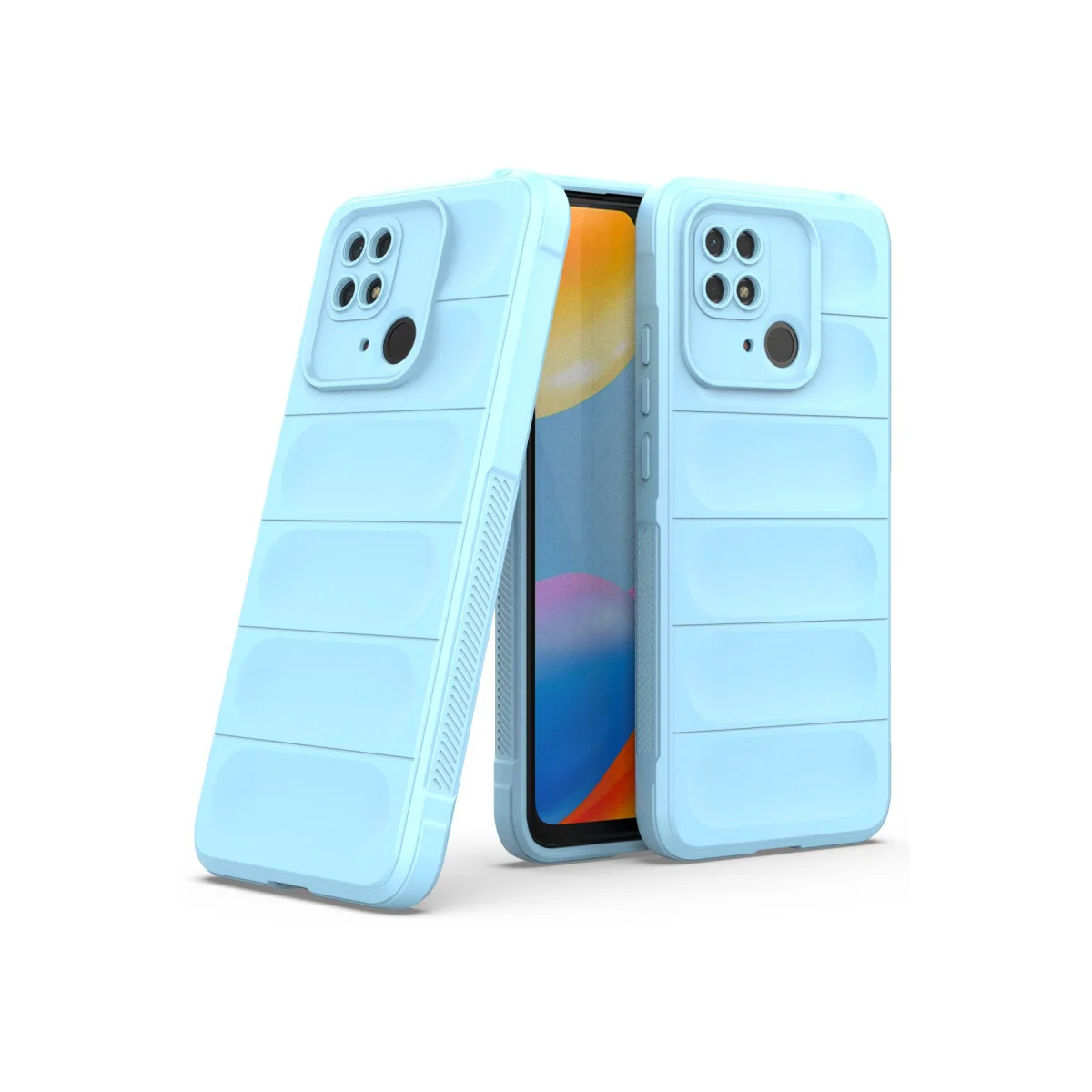 Redmi 10C Kılıf Optimum Silikon - Sky Blue