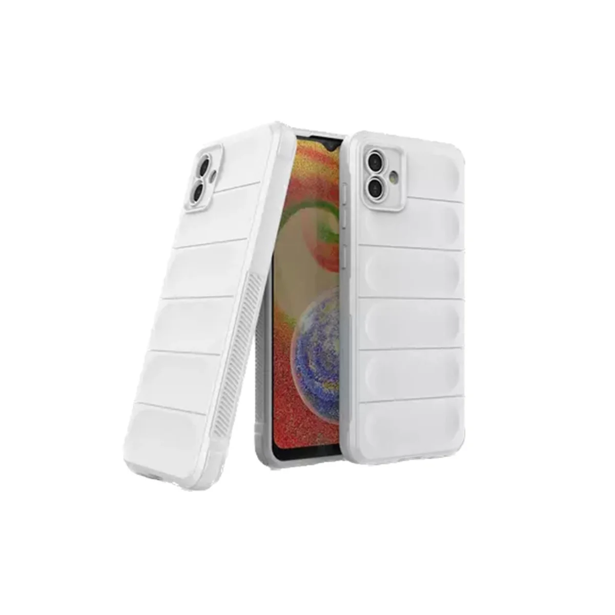 Galaxy A05 Kılıf Optimum Silikon - Krem
