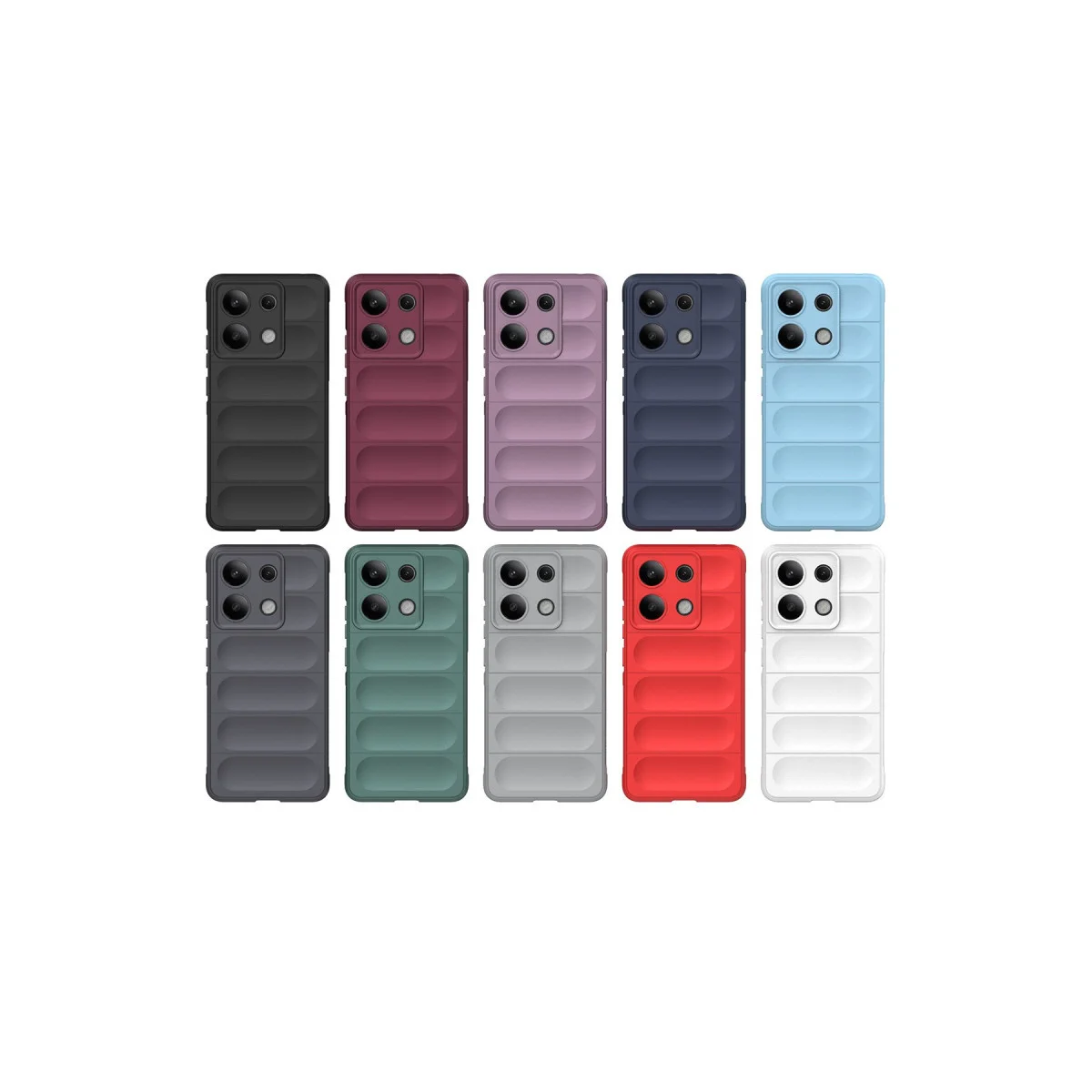 Redmi Note 13 4G Kılıf Optimum Silikon - Krem