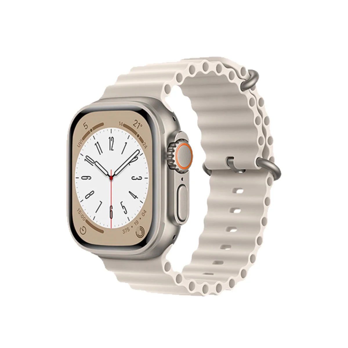 Watch 42mm Ocean Kordon - Krem