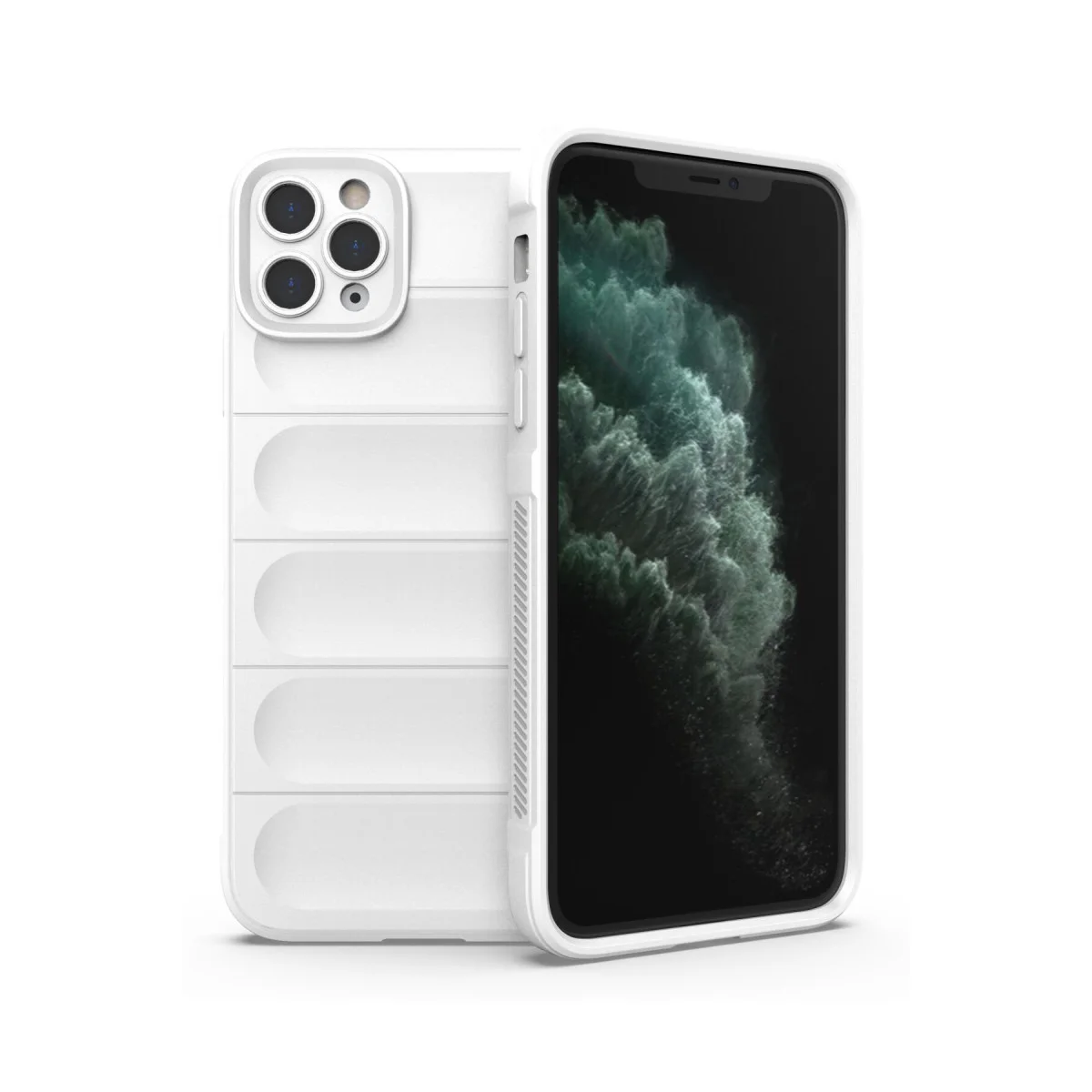 iPhone 11 Pro Kılıf Optimum Silikon - Krem