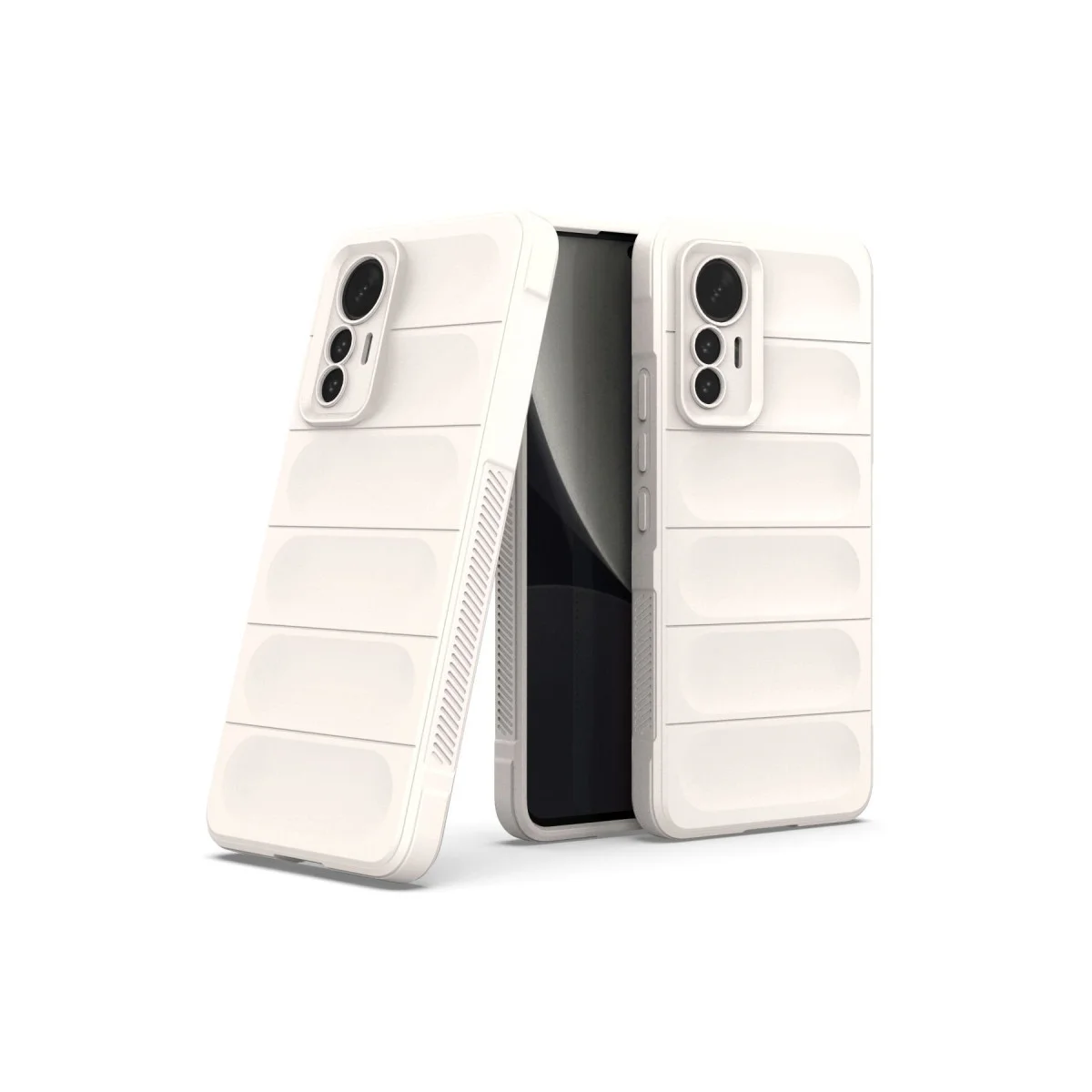 Mi 12 Lite Kılıf Optimum Silikon - Krem