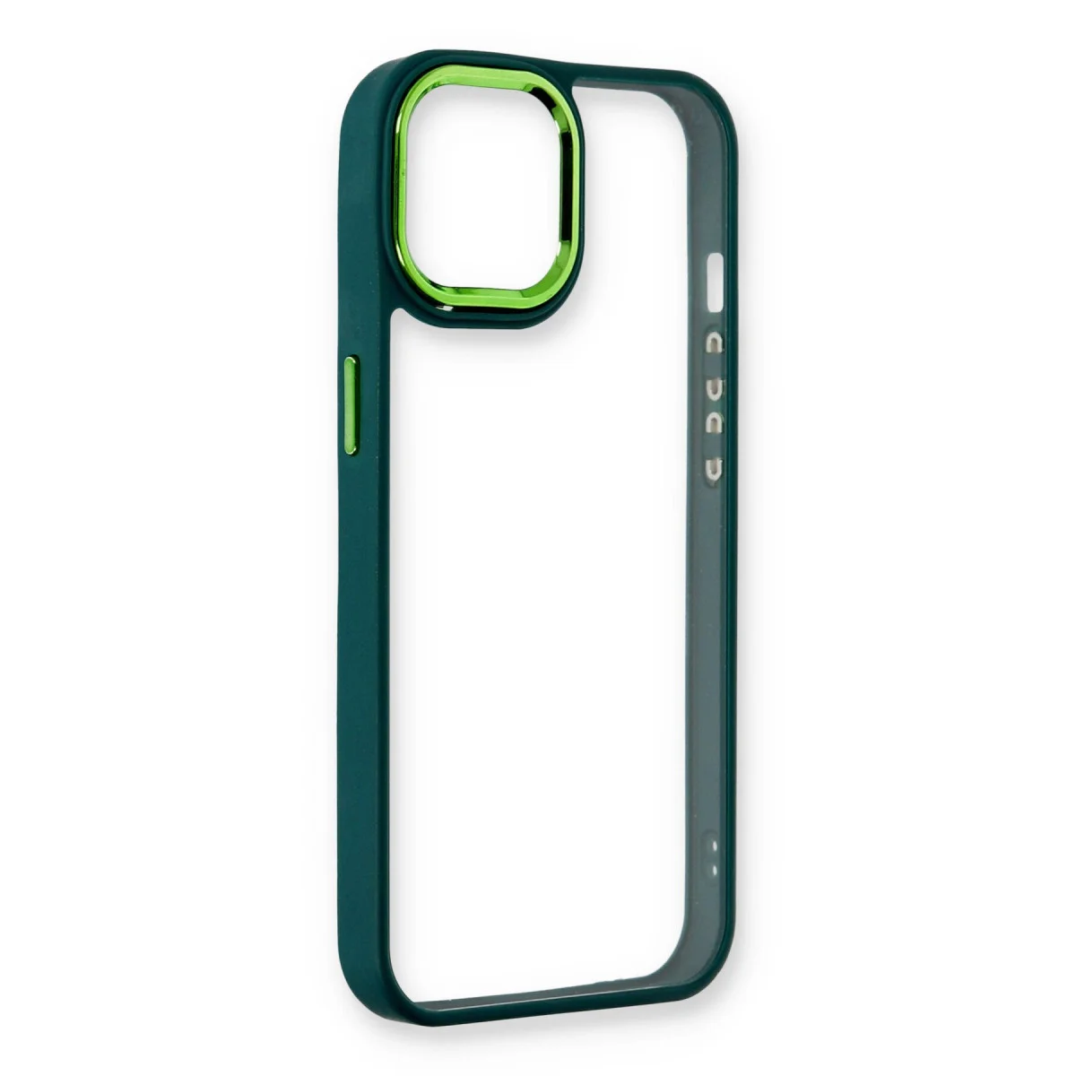 iPhone 14 Plus Kılıf Dora Kapak - Haki Yeşil