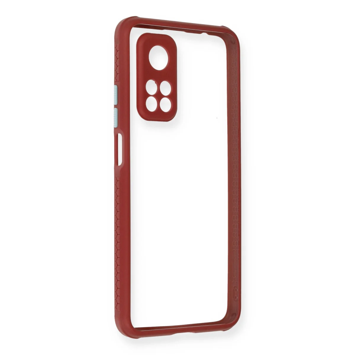 Mi 10T Pro Kılıf Miami Şeffaf Silikon - Fuşya