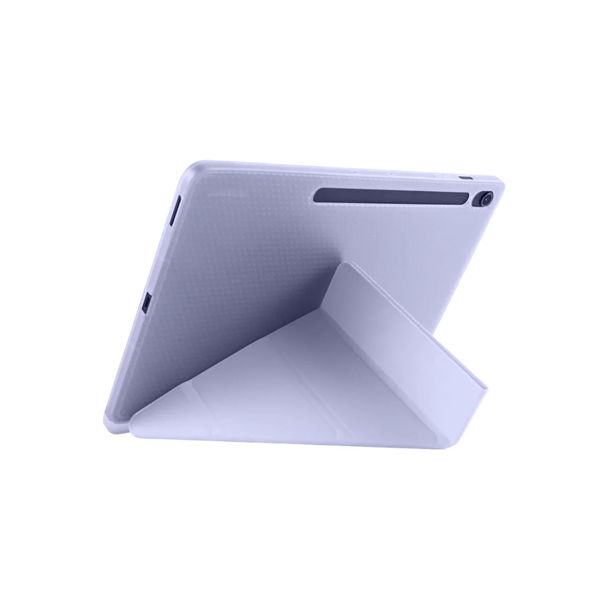 Galaxy Tab S10 FE Plus 13.1 Kalemlikli Hugo Tablet Kılıfı - Açık Mor