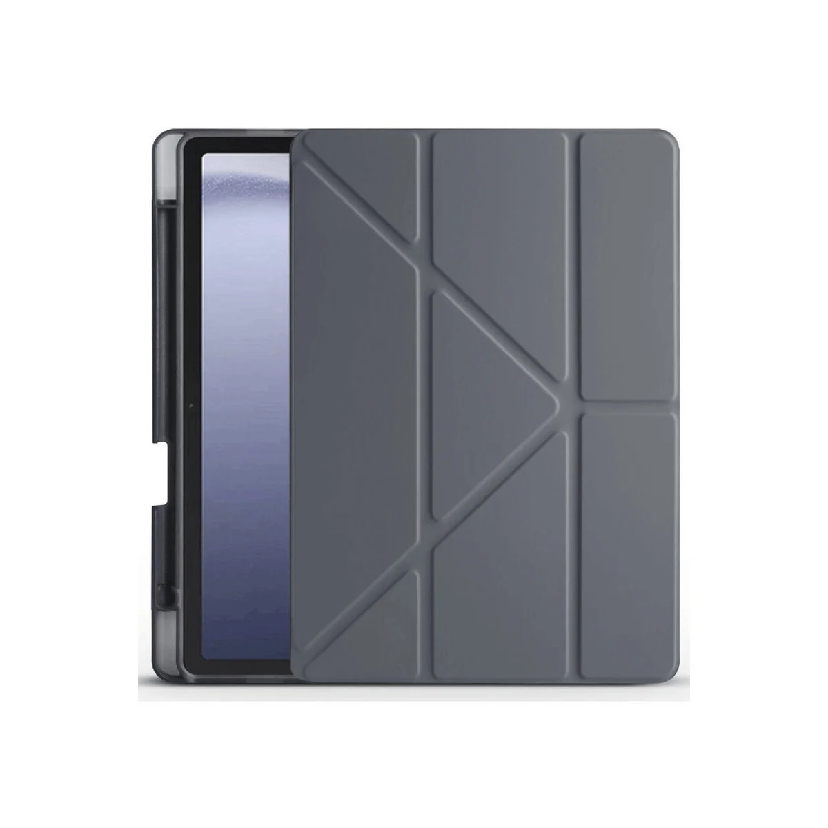 Redmi Pad Pro 12.1 Kılıf Kalemlikli Mars Tablet Kılıfı - Koyu Gri