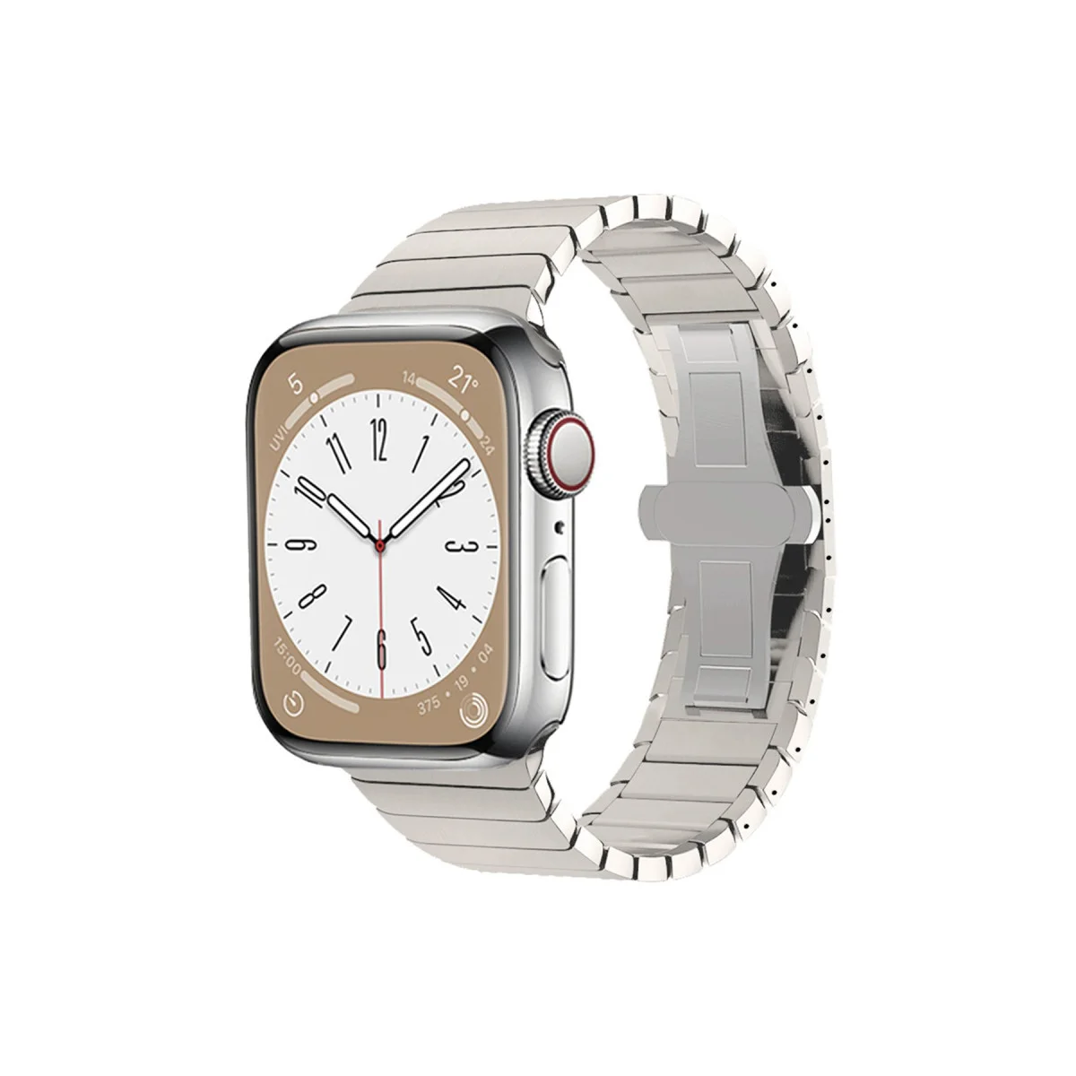 Watch 42mm KR413 Fine Steel Kordon - Yıldız Işığı
