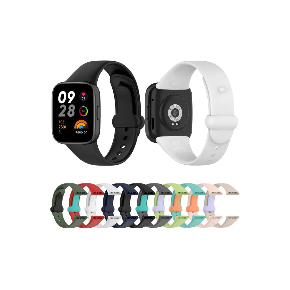 Redmi Watch 3 Origin Silikon Kordon - Bej