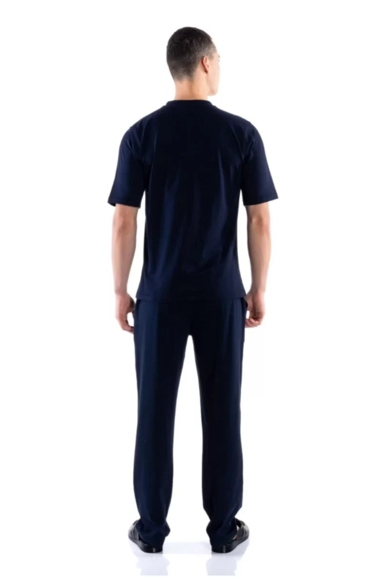 D'S Damat 02000 Kısa Kol 3'lü Erkek  Pijama Takımı