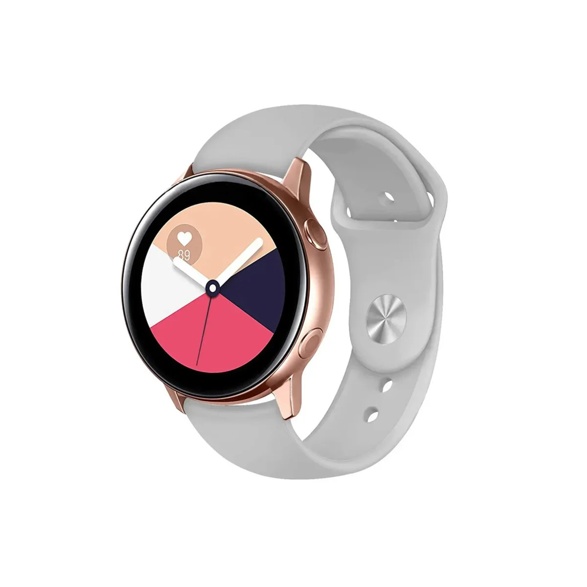 Watch 22mm Klasik Kordon - Açık Gri