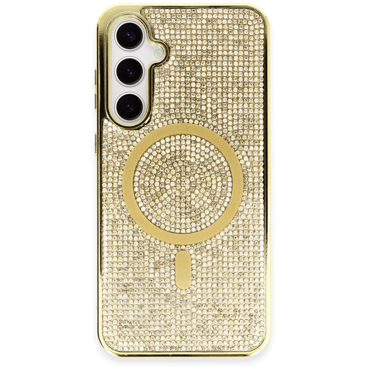 Galaxy S23 Kılıf Helen Magsafe Kapak - Gold