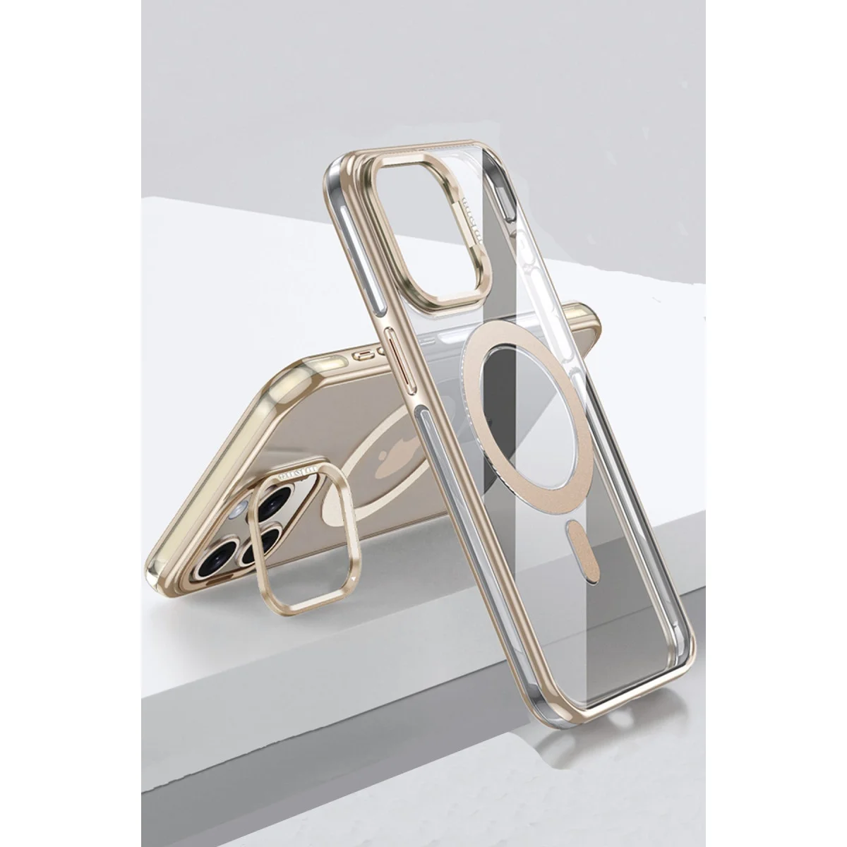 iPhone 14 Pro Max Drop Magsafe Kapak - Titan Gri