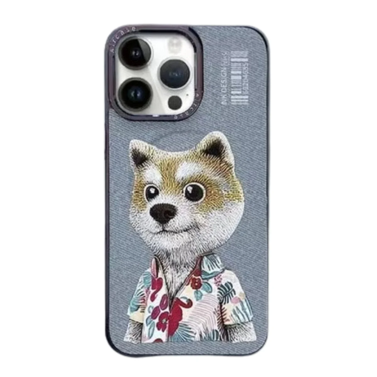 iPhone 15 Pro Fun Magsafe Kapak - Titan Gri