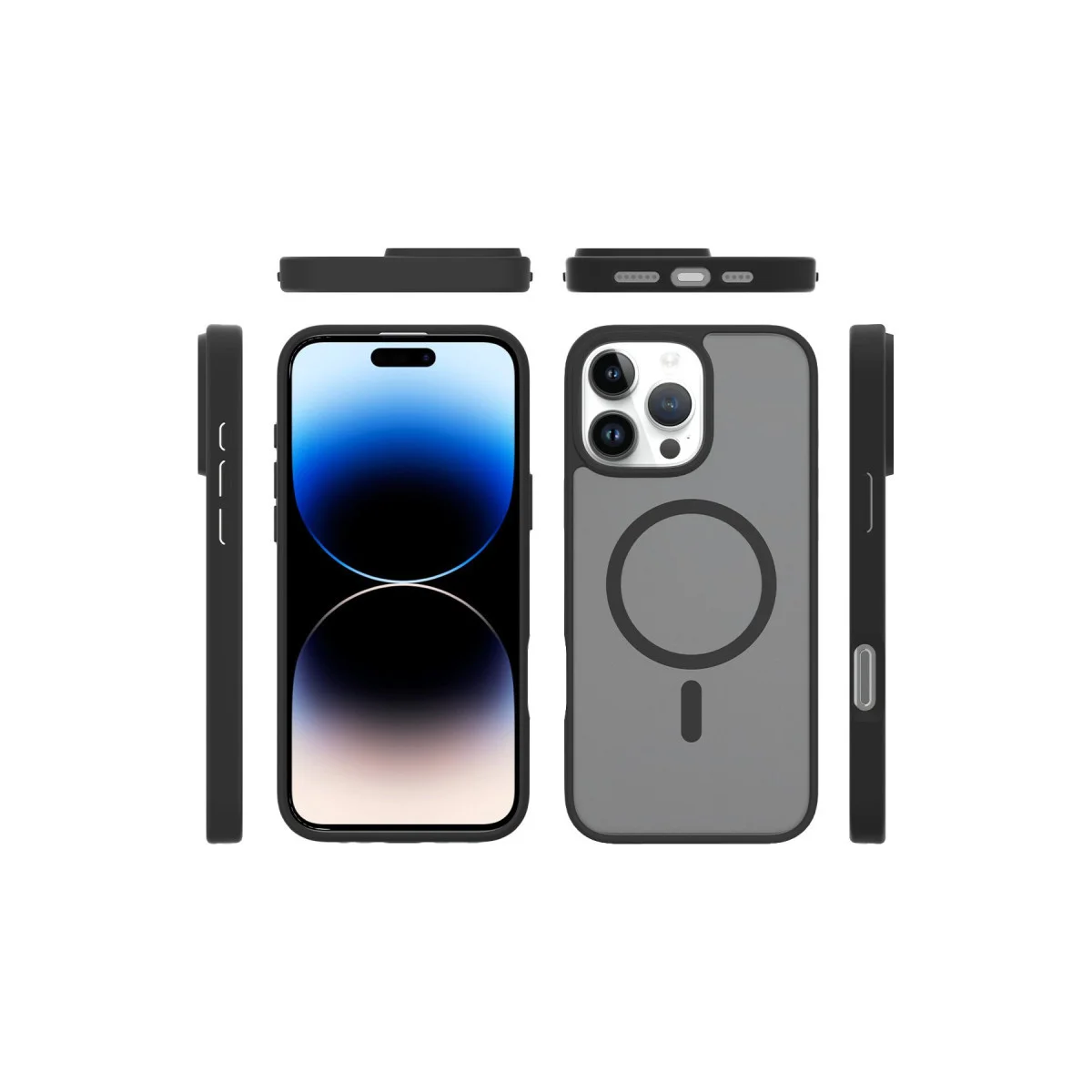 iPhone 16 Pro Jota Magsafe Kapak - Siyah