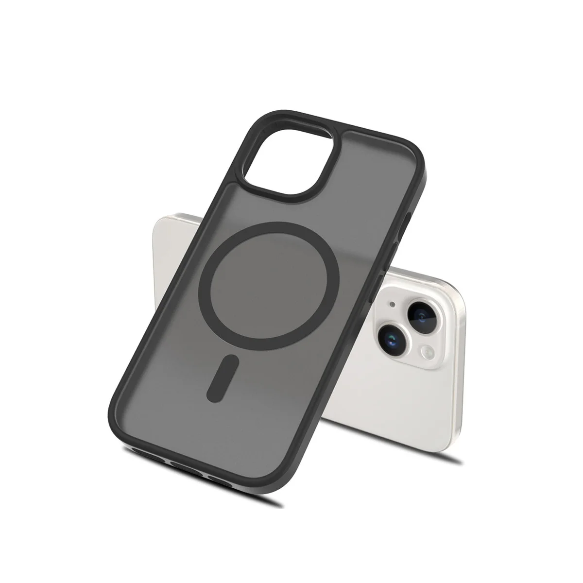 iPhone 15 Jota Magsafe Kapak - Siyah