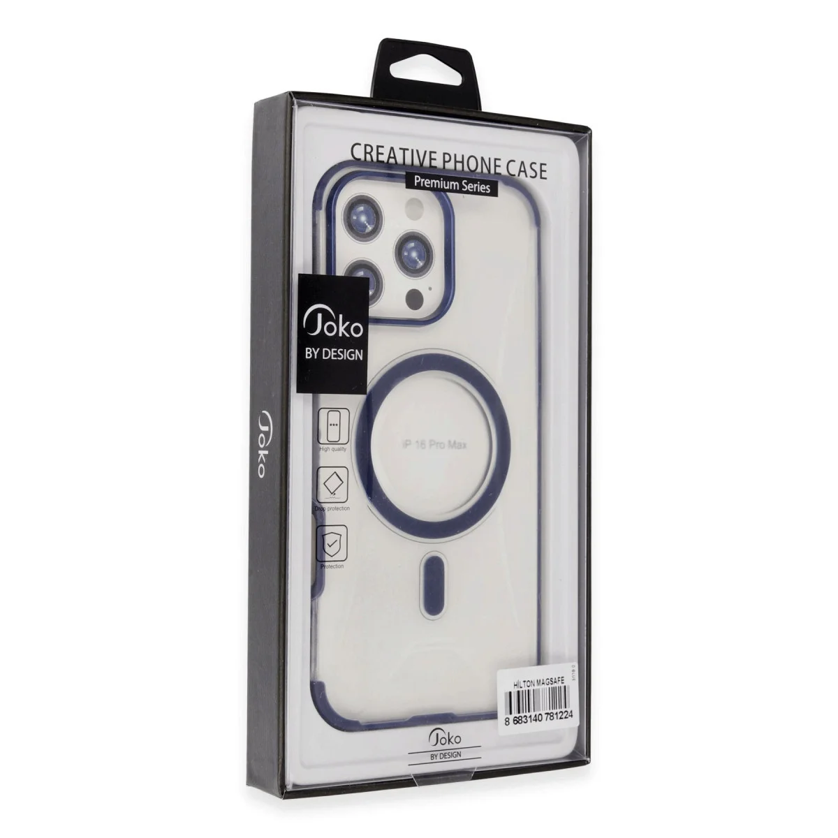 iPhone 14 Pro Max Hilton Magsafe Kapak - Siyah