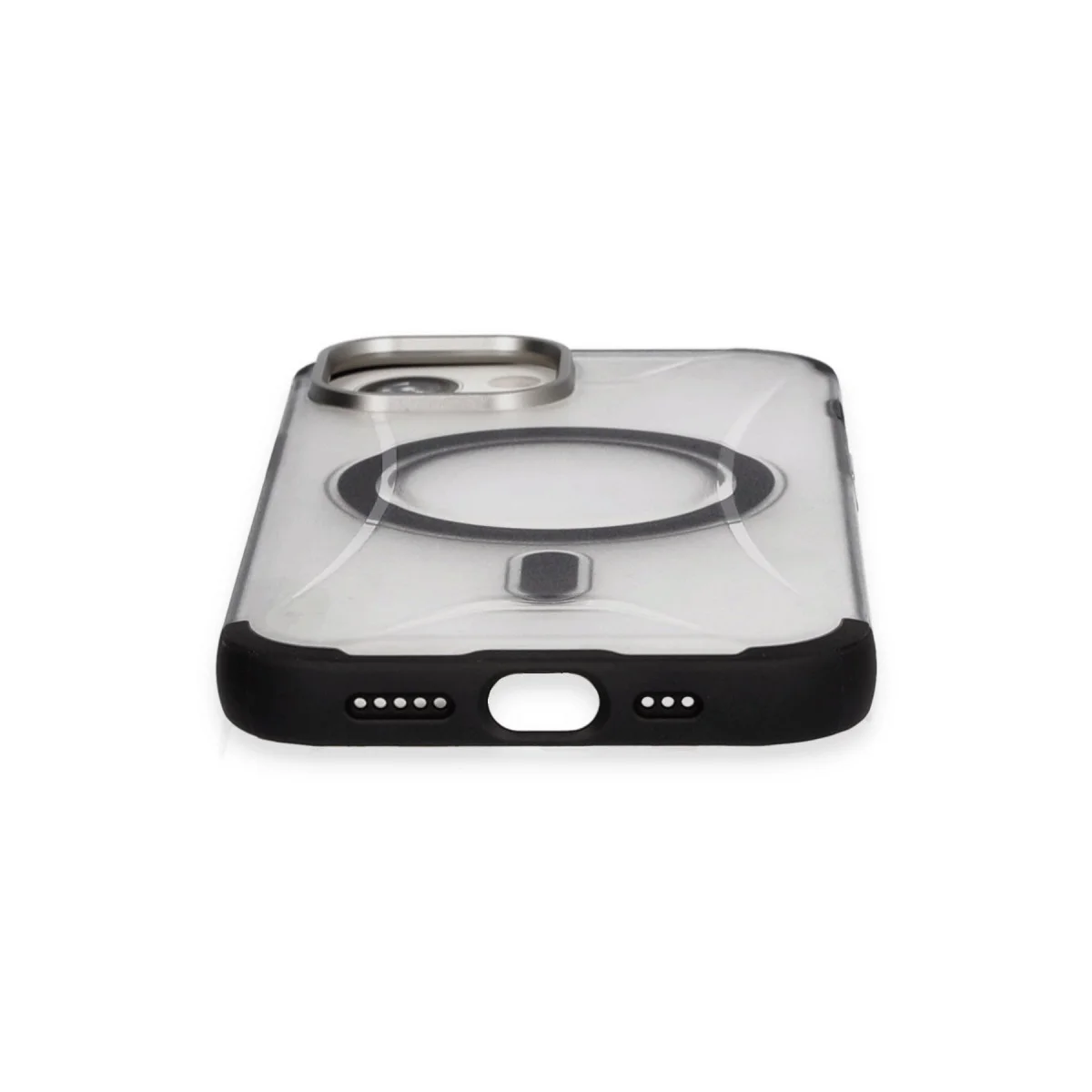 iPhone 15 Hilton Magsafe Kapak - Siyah